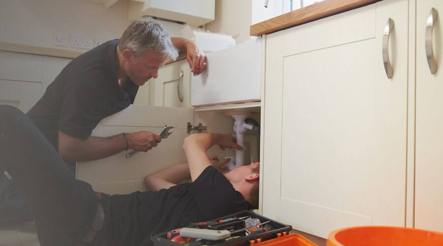 Professional burst pipe repair services in McFarland, KS